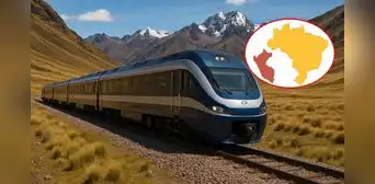 Tren Bioceánico Perú - Brasil: esta será la ruta del megaproyecto ferroviario que China impulsa en Sudamérica Tren Bioceánico Perú - Brasil: esta será la ruta del megaproyecto ferroviario que China impulsa en Sudamérica