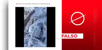 Este video no muestra los cuerpos de los montañistas hallados en el nevado Artesoranju en Áncash