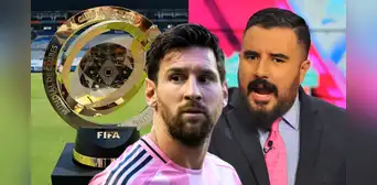 Periodista mexicano, Álvaro Morales, ataca a Lionel Messi tras empate del Inter Miami: "Da lástima, no se compara con los GOAT"