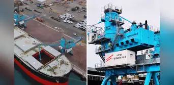 Puerto del Callao prueba moderno sistema para la descarga de granos: será el terminal más rápido de Sudamérica