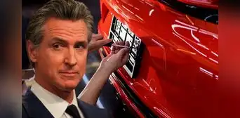California les dice adiós a las viejas placas: Gavin Newsom firmó ley que permite a conductores modificar esta parte del vehículo California les dice adiós a las viejas placas: Gavin Newsom firmó ley que permite a conductores modificar esta parte del vehículo