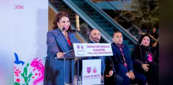 CDMX presenta el proyecto 'Placatón por la no discriminación', una iniciativa en favor de los derechos de la comunidad LGBTQI+ CDMX presenta el proyecto 'Placatón por la no discriminación', una iniciativa en favor de los derechos de la comunidad LGBTQI+