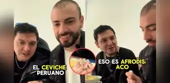 Tiktokers colombianos prueban por primera vez ceviche peruano y su reacción se hace viral: "Eso es afrodisíaco"