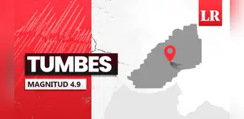 Temblor de magnitud 4.9 se sintió en Tumbes hoy, según IGP Temblor de magnitud 4.9 se sintió en Tumbes hoy, según IGP