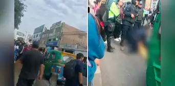 SJL: niña de 13 años queda grave tras ser atropellada por mototaxi al salir del colegio SJL: niña de 13 años queda grave tras ser atropellada por mototaxi al salir del colegio
