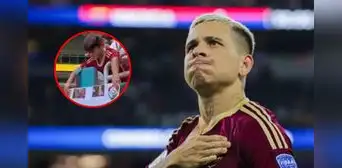 El gesto de Yeferson Soteldo con un niño venezolano que conmovió a las redes en el Mundial de Clubes: “Es un buen tipo” El gesto de Yeferson Soteldo con un niño venezolano que conmovió a las redes en el Mundial de Clubes: “Es un buen tipo”