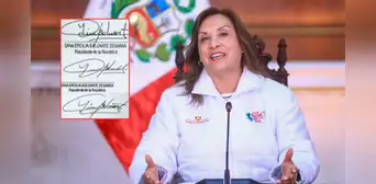 Dina Boluarte: hallan irregularidades en análisis de perito fiscal sobre 'firmas falsas' en decretos