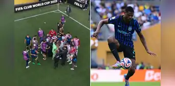 El mensaje del jugador del Inter de Milán tras su fuerte cruce con Acuña en el Mundial de Clubes: "Tal vez piensen un poquito" El mensaje del jugador del Inter de Milán tras su fuerte cruce con Acuña en el Mundial de Clubes: "Tal vez piensen un poquito"