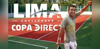 Gonzalo Bueno avanza a semifinales del Lima Challenger 2025 tras vencer con autoridad a Pucinelli