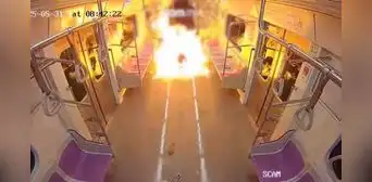 Hombre causa terror al incendiar un vagón del metro de Seúl con cientos de pasajeros: hay 22 hospitalizados