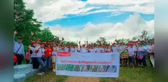 Caja Huancayo reforesta más de 14 hectáreas en la Amazonía de Loreto
