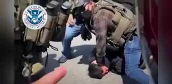 Redadas de Trump en California: inmigrante sangra en el suelo tras ser arrestado por agentes de ICE