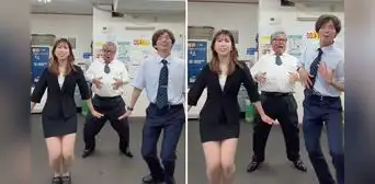 Japoneses bailan 'Como una boa' de Corazón Serrano para celebrar que Japón exoneró visas a peruanos Japoneses bailan 'Como una boa' de Corazón Serrano para celebrar que Japón exoneró visas a peruanos