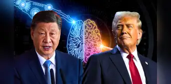Trump quiere superar a China: presidente de EEUU busca expandir industria la IA y consolidar su liderazgo tecnológico
