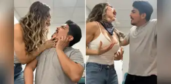 Erick Elera y Vanessa Jerí graban video juntos y usuarios captan curioso detalle: "Allison Pastor estaba viendo"