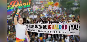 La Marcha del Orgullo en Lima cumple 22 años: de 30 personas a 50 mil La Marcha del Orgullo en Lima cumple 22 años: de 30 personas a 50 mil