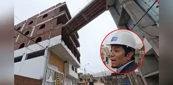 Ingeniero descubre puente, sobre la calle, que une dos casas en Ancón: “Tienen que demolerlo” Ingeniero descubre puente, sobre la calle, que une dos casas en Ancón: “Tienen que demolerlo”