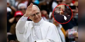 Viralizan video de hombre que lanza objeto a la cabeza del papa León XIV: Prevost sorprende por su inusual reacción Viralizan video de hombre que lanza objeto a la cabeza del papa León XIV: Prevost sorprende por su inusual reacción