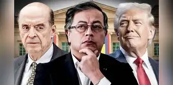 Excanciller colombiano Álvaro Leyva buscó ayuda del gobierno de Trump para vacar a Gustavo Petro: “Hay que sacar ese tipo” Excanciller colombiano Álvaro Leyva buscó ayuda del gobierno de Trump para vacar a Gustavo Petro: “Hay que sacar ese tipo”