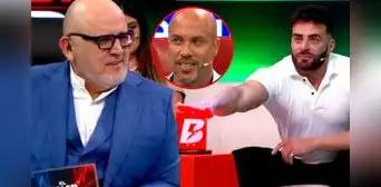 Beto Ortiz impacta al encarar a amigo de Bruno Agostini por apretar el botón rojo en polémica pregunta sobre Shirley Arica