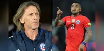 Ricardo Gareca habla de su relación con Arturo Vidal en la selección chilena: "Hubo una desinteligencia al principio"