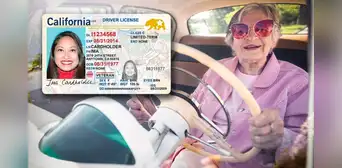 Conductores de 70 años o más podrán renovar su licencia de conducir en California sin rendir el examen teórico, dice DMV