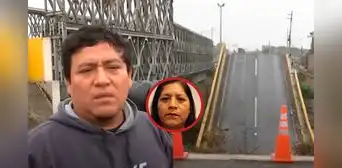 Esposo de mujer desaparecida en colapso de puente de Chancay continúa búsqueda hace casi 5 meses: "Puede que esté debajo" Esposo de mujer desaparecida en colapso de puente de Chancay continúa búsqueda hace casi 5 meses: "Puede que esté debajo"