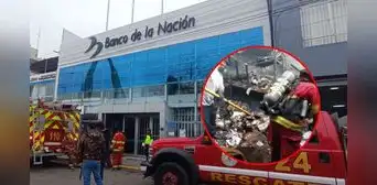 Masivo incendio en Banco de la Nación en Tacna puso en riesgo archivos históricos: fue controlado tras más de 7 horas