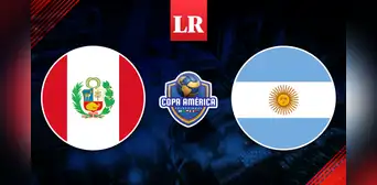 ¿A qué hora juega Perú vs Argentina HOY EN VIVO por el debut en la Copa América de Vóley?