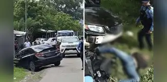 Detienen a hombre tras matar frente a la Policía a sicario que baleó a sus dos hijas en Honduras