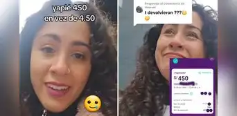 Peruana pagó por error S/450 en vez de S/4,50 con Yape en una bodega y logró recuperarlo: “Me devolvieron” Peruana pagó por error S/450 en vez de S/4,50 con Yape en una bodega y logró recuperarlo: “Me devolvieron”