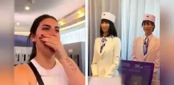 Argentina va a registrarse a un hotel en Japón y queda sorprendida al ver que todas las recepcionistas eran robots