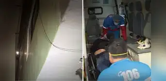 Dos hombres escapan de presunto secuestro tras saltar de un segundo piso en el Agustino Dos hombres escapan de presunto secuestro tras saltar de un segundo piso en el Agustino