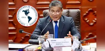 Ministro de Justicia asegura que continuidad de Perú en la CIDH está en evaluación: "No se ha dicho que se va a retirar" Ministro de Justicia asegura que continuidad de Perú en la CIDH está en evaluación: "No se ha dicho que se va a retirar"