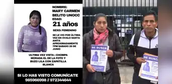 Joven llega a Lima para ser trabajadora del hogar, pero desaparece por días: "La embarcaron en un taxi"