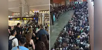 Aeropuerto de Barajas en España colapsa por caída del sistema de pasaportes: largas colas e incertidumbre en pasajeros