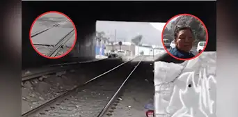 Vecinos cuestionan rieles por donde pasarán trenes de López Aliaga: "No he visto que han estado trabajando"