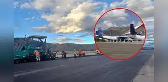 Aeropuerto de Jauja reanuda vuelos comerciales el 4 de julio tras más de cuatro meses cerrado por fallas en la pista Aeropuerto de Jauja reanuda vuelos comerciales el 4 de julio tras más de cuatro meses cerrado por fallas en la pista