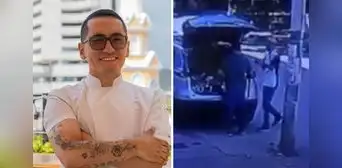 Chef peruano es asesinado en Colombia cuando descargaba alimentos de su vehículo: cámaras grabaron crimen Chef peruano es asesinado en Colombia cuando descargaba alimentos de su vehículo: cámaras grabaron crimen