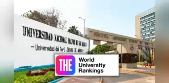 Solo una universidad del Perú superó a la UNMSM y la PUCP y es la única entre las 1.200 mejores del mundo, según ranking THE Solo una universidad del Perú superó a la UNMSM y la PUCP y es la única entre las 1.200 mejores del mundo, según ranking THE