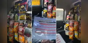 Taxi se vuelve viral en TikTok al incluir carta de snacks y usuarios piden saber cómo contactarlo: "¿En qué app está esa maravilla?" Taxi se vuelve viral en TikTok al incluir carta de snacks y usuarios piden saber cómo contactarlo: "¿En qué app está esa maravilla?"