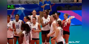 Perú no levanta cabeza: cayó 3-0 ante Estados Unidos por la fecha 2 del Mundial de Vóley Sub-19 Perú no levanta cabeza: cayó 3-0 ante Estados Unidos por la fecha 2 del Mundial de Vóley Sub-19