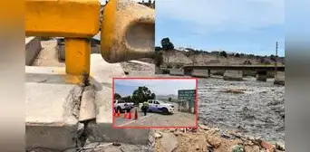 Limitan tránsito en puente que conecta distritos de Pativilca y Barranca: vía estaría en riesgo de colapso Limitan tránsito en puente que conecta distritos de Pativilca y Barranca: vía estaría en riesgo de colapso