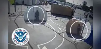 Captan en vídeo a agentes de ICE supuestamente orinando en el patio de una escuela en California luego de redada