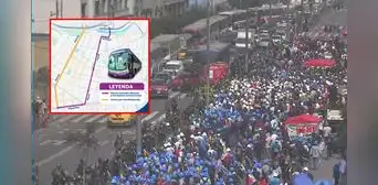 Protesta de mineros bloquea Av. Abancay: ATU confirma desvío del Corredor Morado por manifestaciones