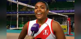 Ángela Leyva tras histórico triunfo de Perú sobre Brasil en la Copa América de Vóley: "Jugamos con corazón"