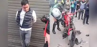 Sujeto roba celular cerca a jirón de la Unión, pero lo atrapan tras persecución en Cercado de Lima Sujeto roba celular cerca a jirón de la Unión, pero lo atrapan tras persecución en Cercado de Lima