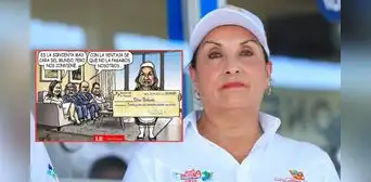 "Es la sirvienta más cara del mundo": Carlincatura satiriza sobre el aumento de sueldo de Dina Boluarte "Es la sirvienta más cara del mundo": Carlincatura satiriza sobre el aumento de sueldo de Dina Boluarte