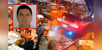 Chofer que estrelló su auto contra restaurante 'El Charrúa' de La Molina se excusa pese a atropello: No lo manejo muy bien Chofer que estrelló su auto contra restaurante 'El Charrúa' de La Molina se excusa pese a atropello: No lo manejo muy bien