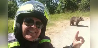 Turista muere tras ser atacado por oso pardo en Rumanía: se había tomado selfie con uno de sus cachorros Turista muere tras ser atacado por oso pardo en Rumanía: se había tomado selfie con uno de sus cachorros